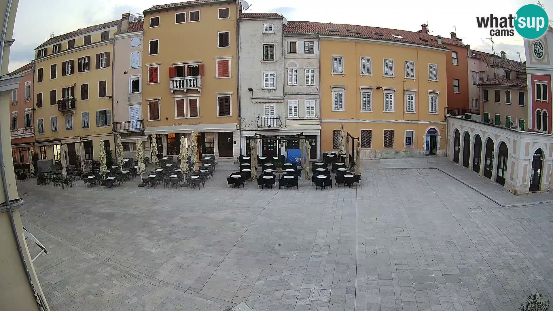 Webcam Rovinj Centar – glavni trg