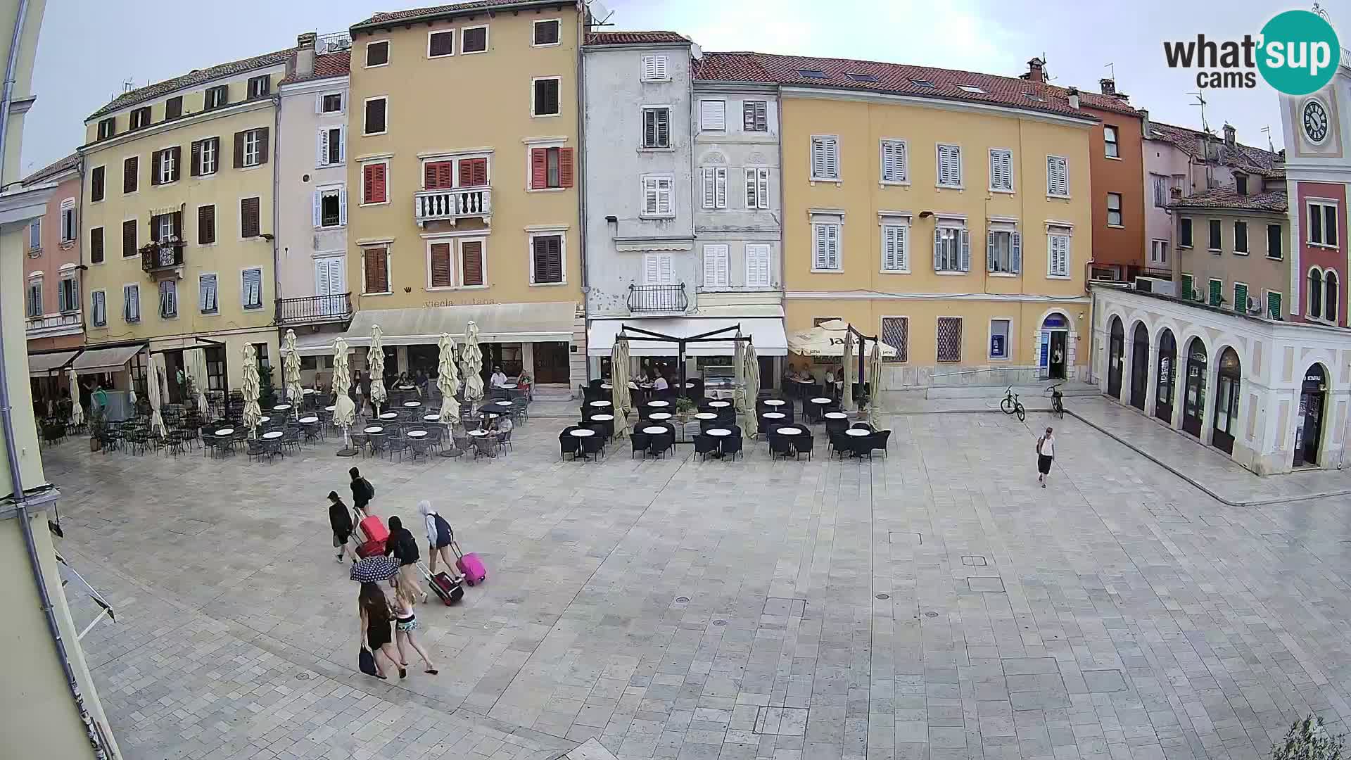 Webcam Rovinj Centre – Place Principale