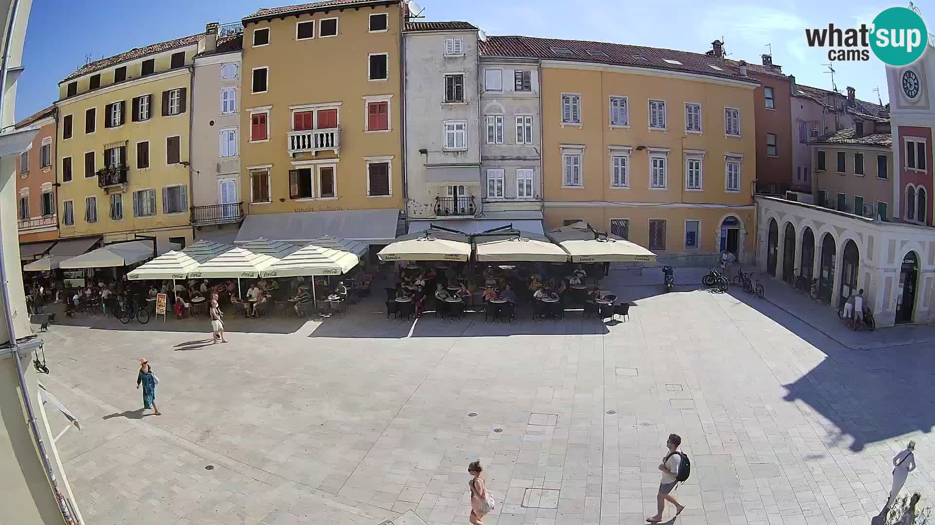 Webcam Rovinj Centre – Place Principale