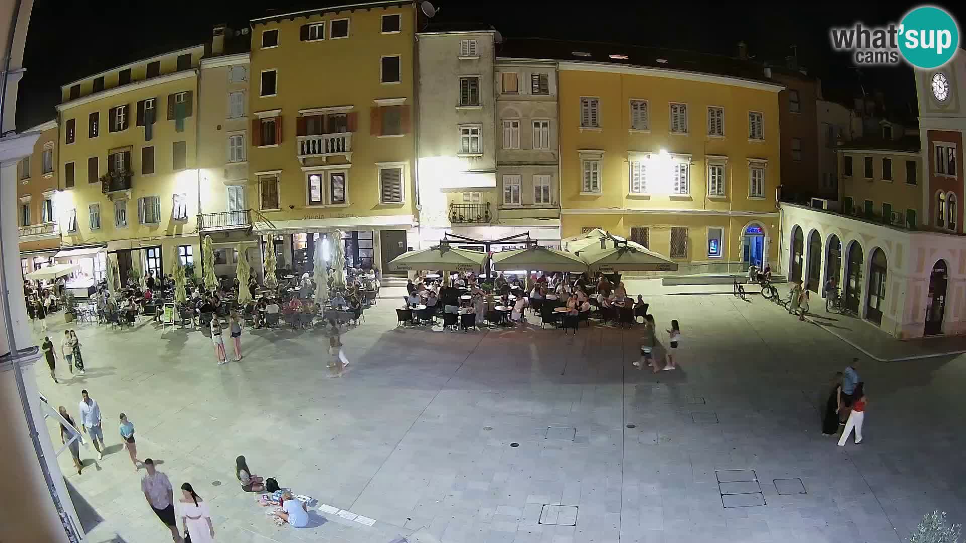 Webcam Rovinj Zentrum – Hauptplatz in Echtzeit