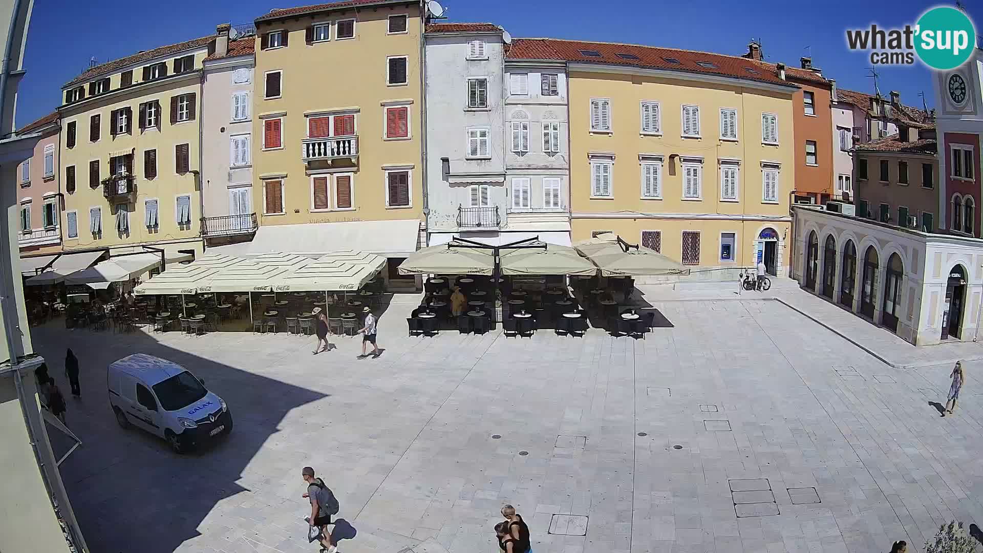 Webcam Rovigno Centro – Piazza Centrale