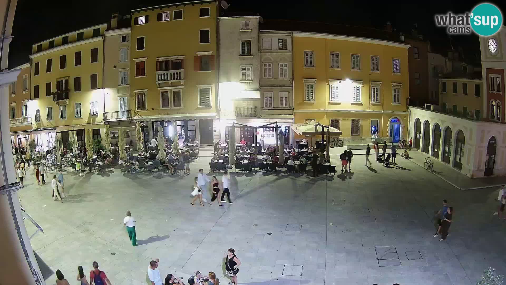 Webcam Rovinj Center – Plaza Principal