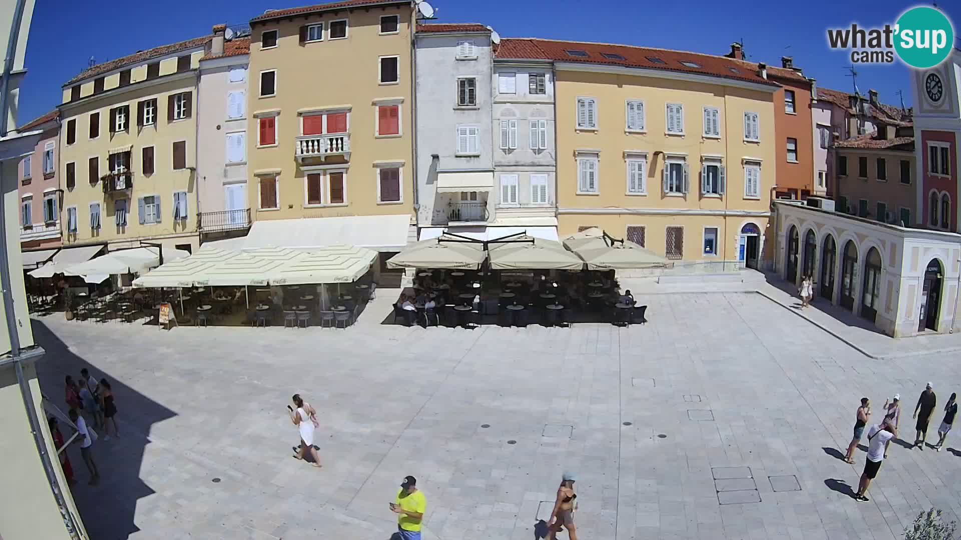 Webcam Rovinj Zentrum – Hauptplatz in Echtzeit