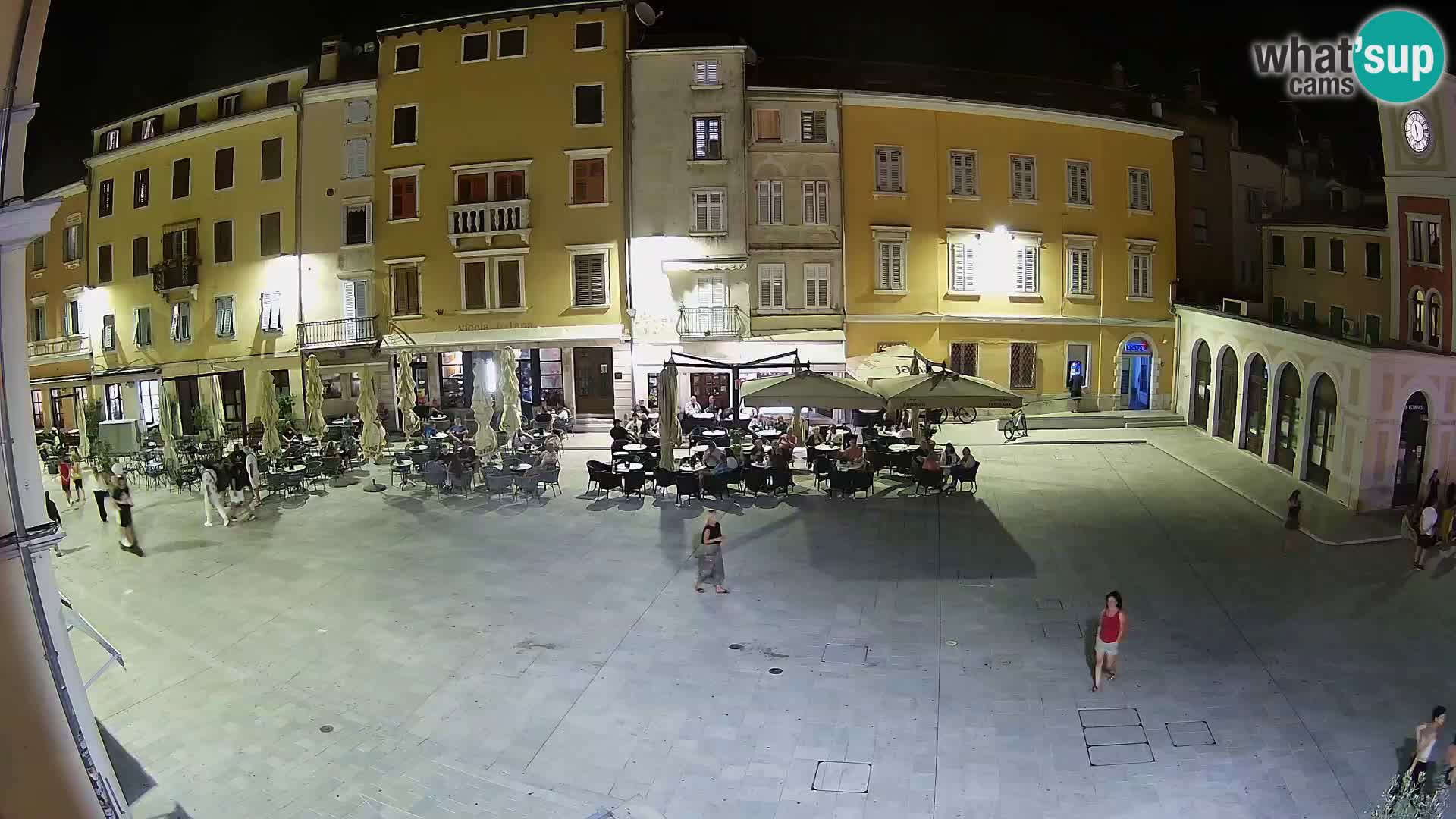 Webcam Rovinj Zentrum – Hauptplatz in Echtzeit