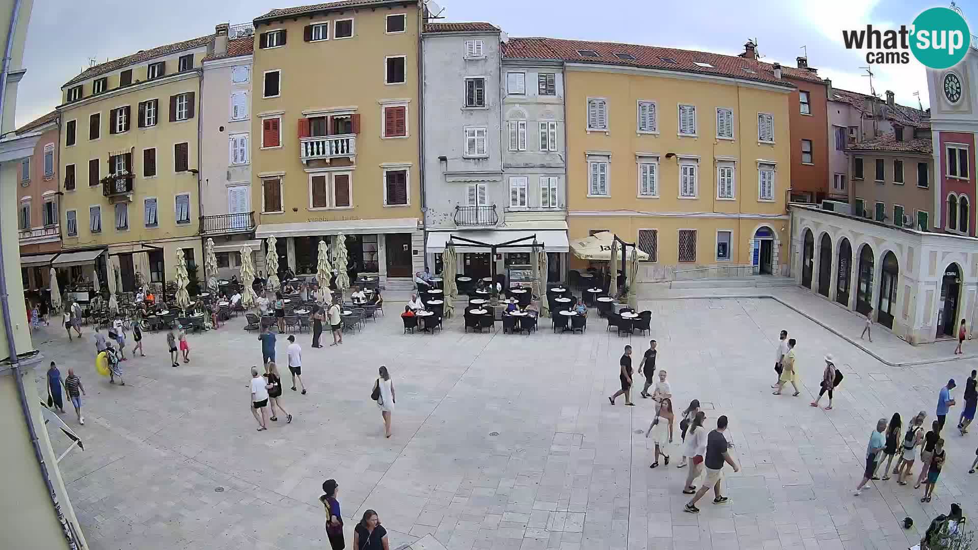Webcam Rovinj Zentrum – Hauptplatz in Echtzeit