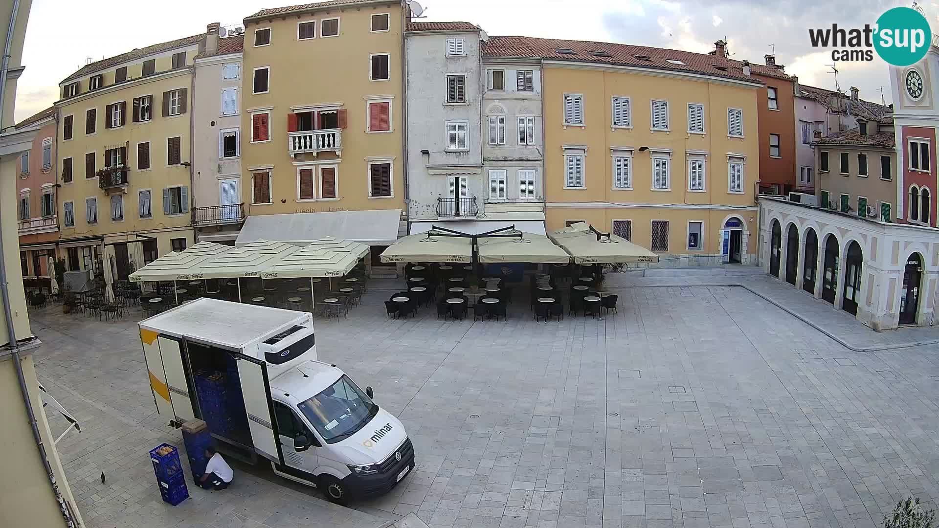Webcam Rovigno Centro – Piazza Centrale
