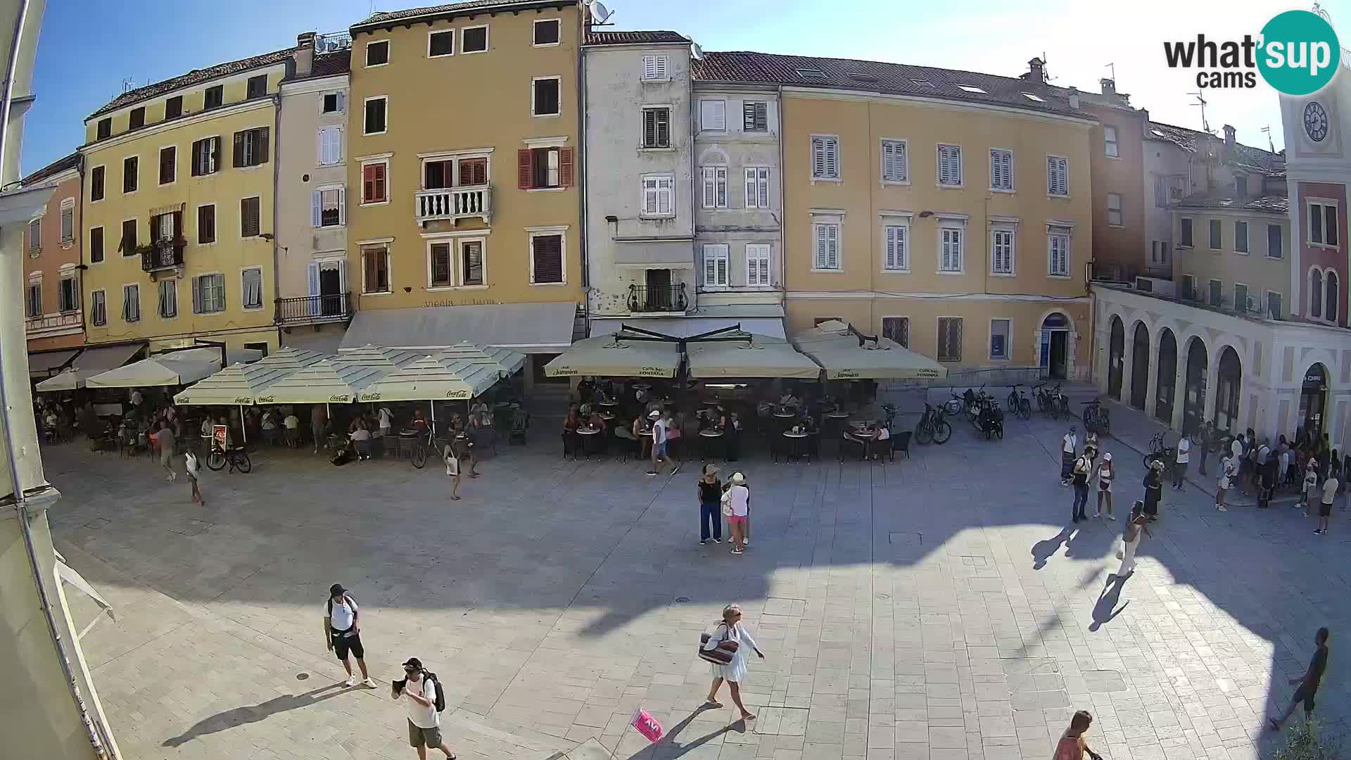 Rovinj Center Webcam – Main Square