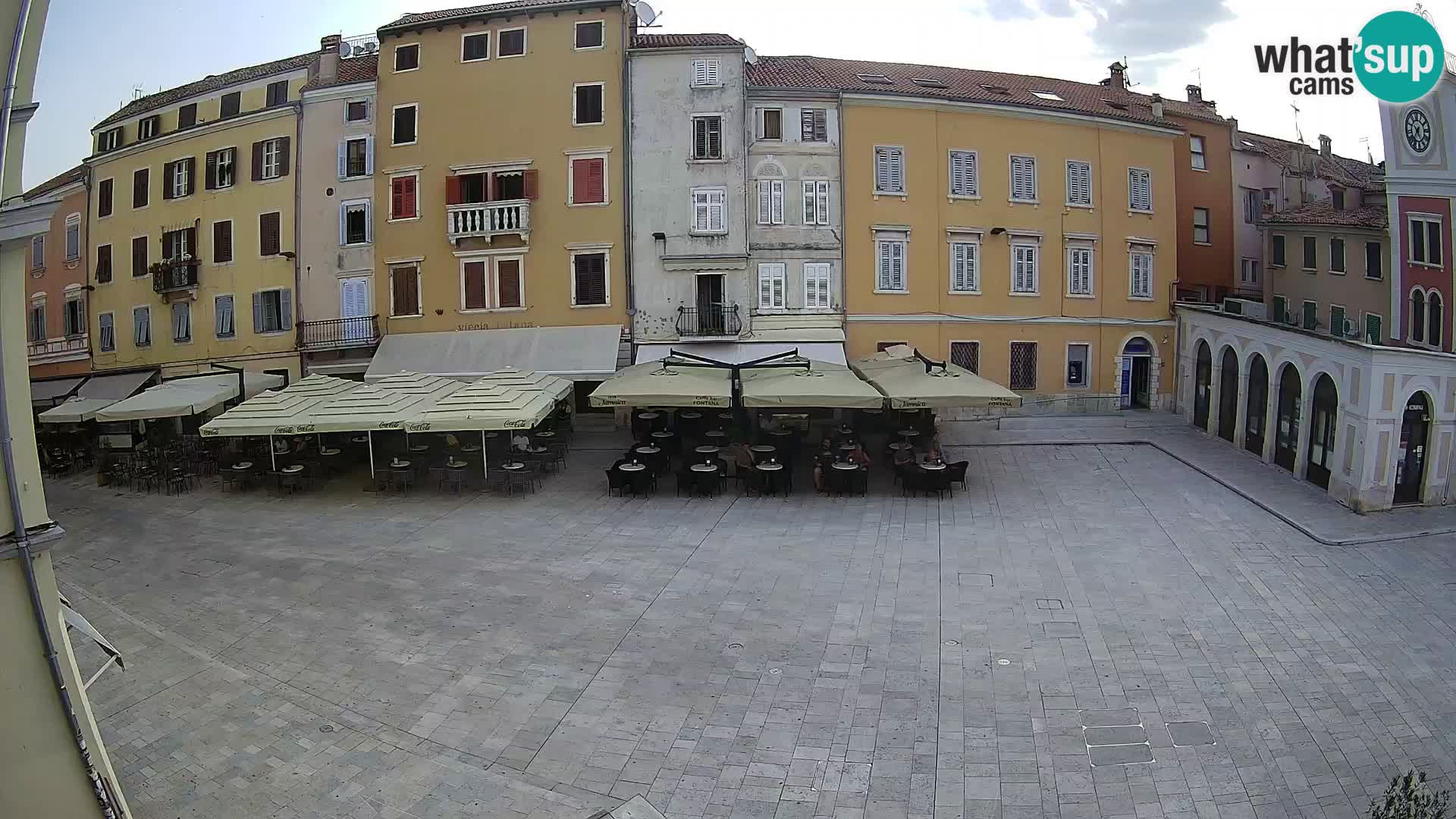 Webcam Rovinj Centre – Place Principale