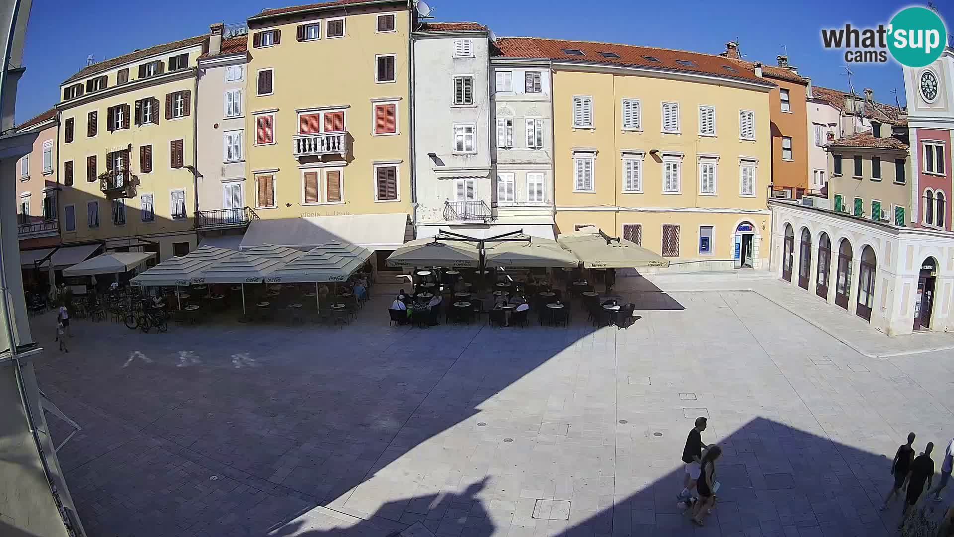 Webcam Rovinj Centar – glavni trg