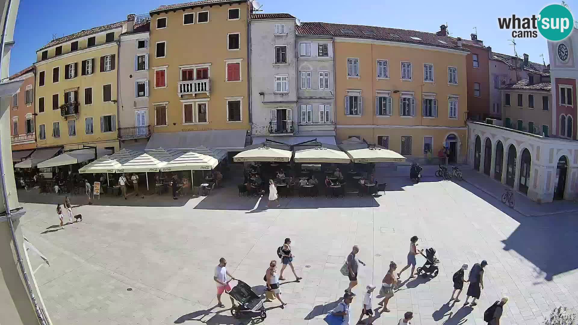 Webcam Rovinj Centar – glavni trg