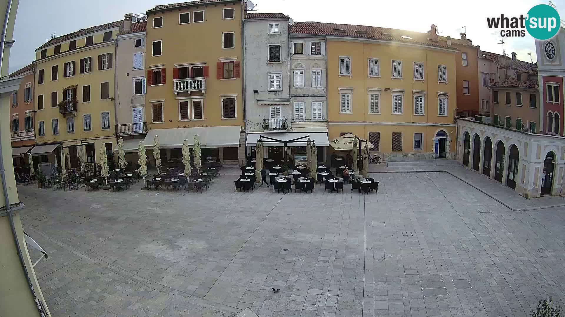 Webcam Rovinj Center – Plaza Principal