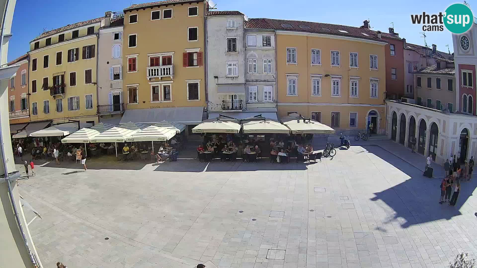 Webcam Rovigno Centro – Piazza Centrale