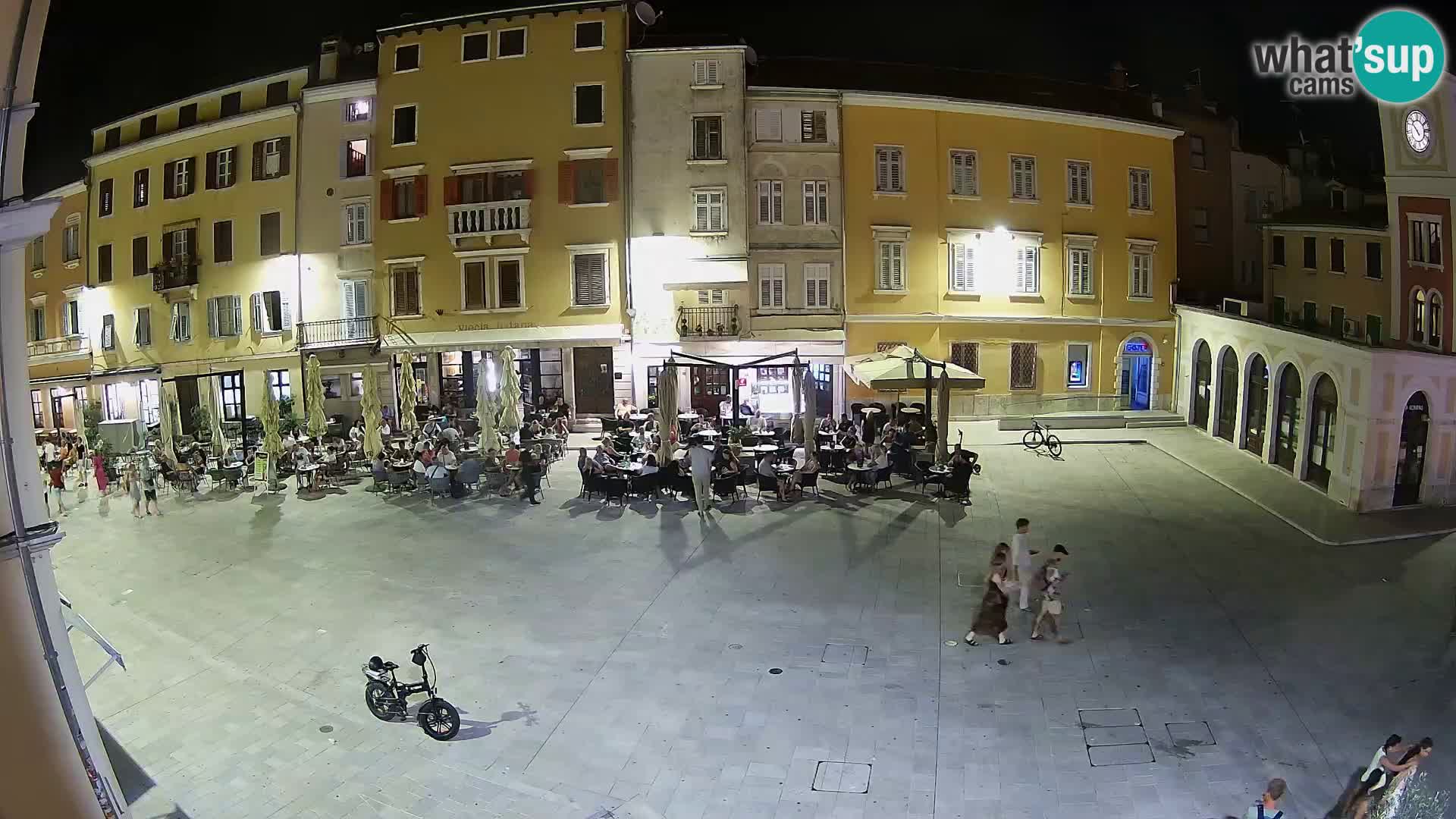 Webcam Rovinj Center – Plaza Principal
