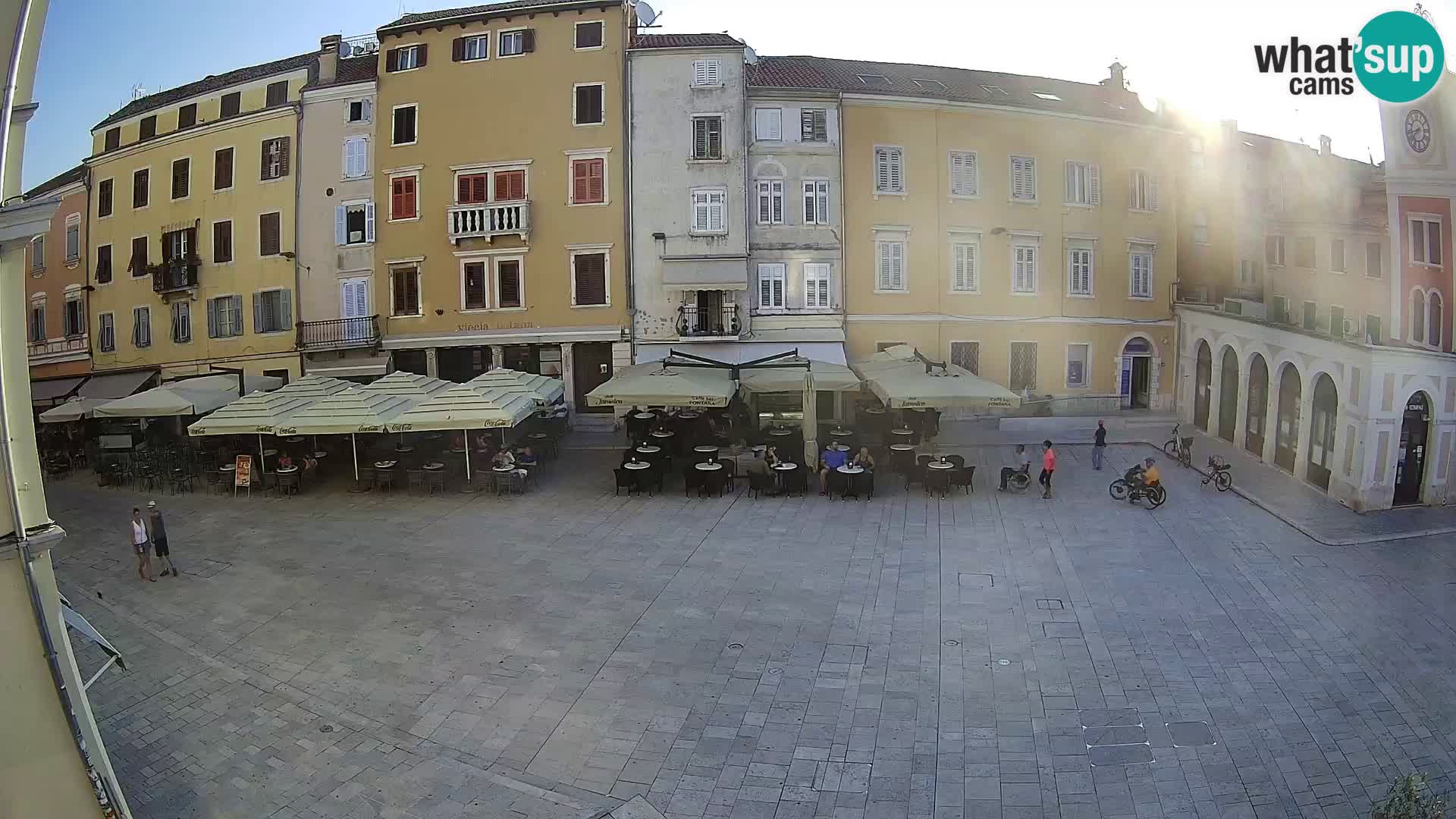 Webcam Rovinj Centre – Place Principale