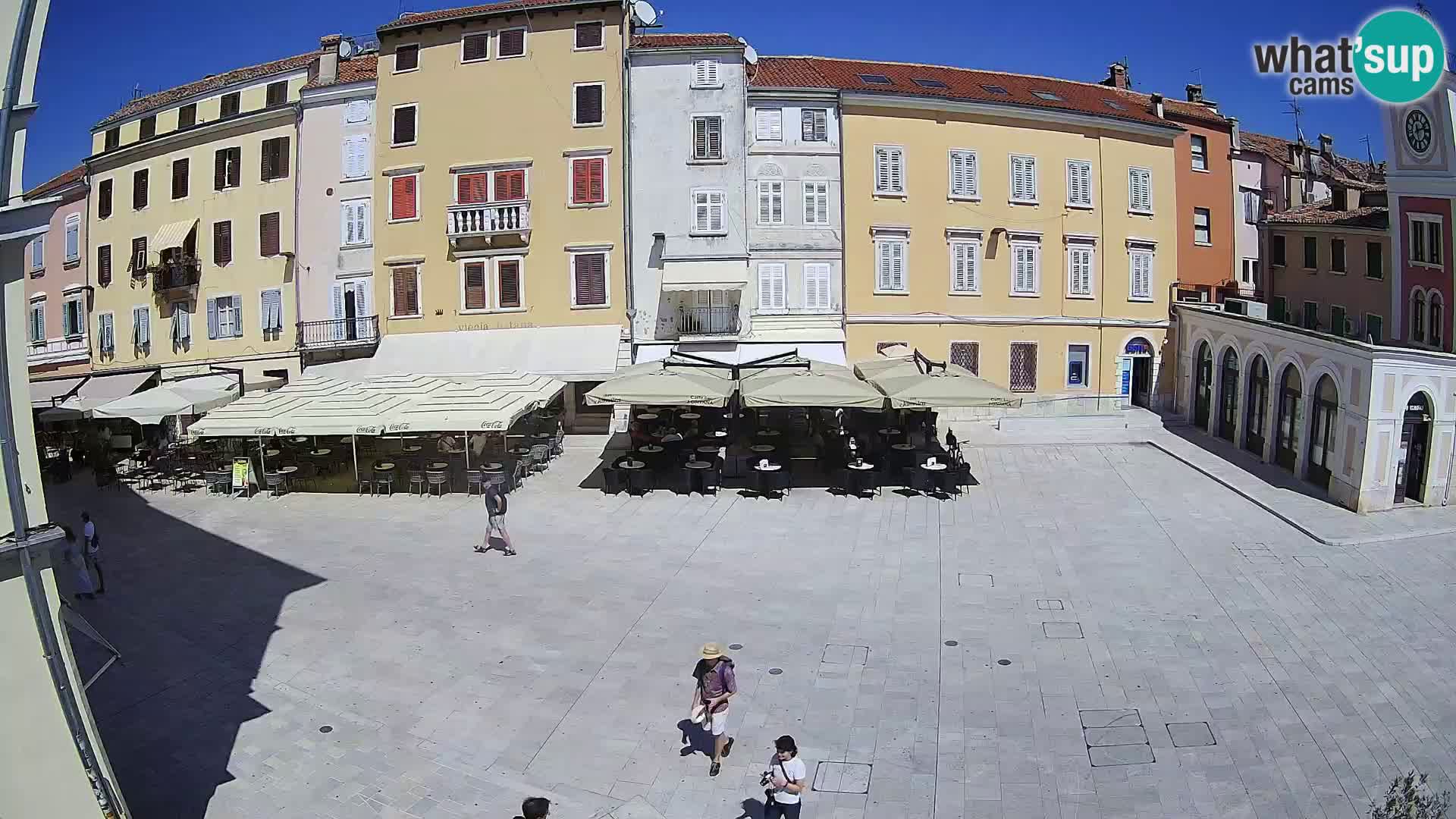 Webcam Rovinj Center – Plaza Principal