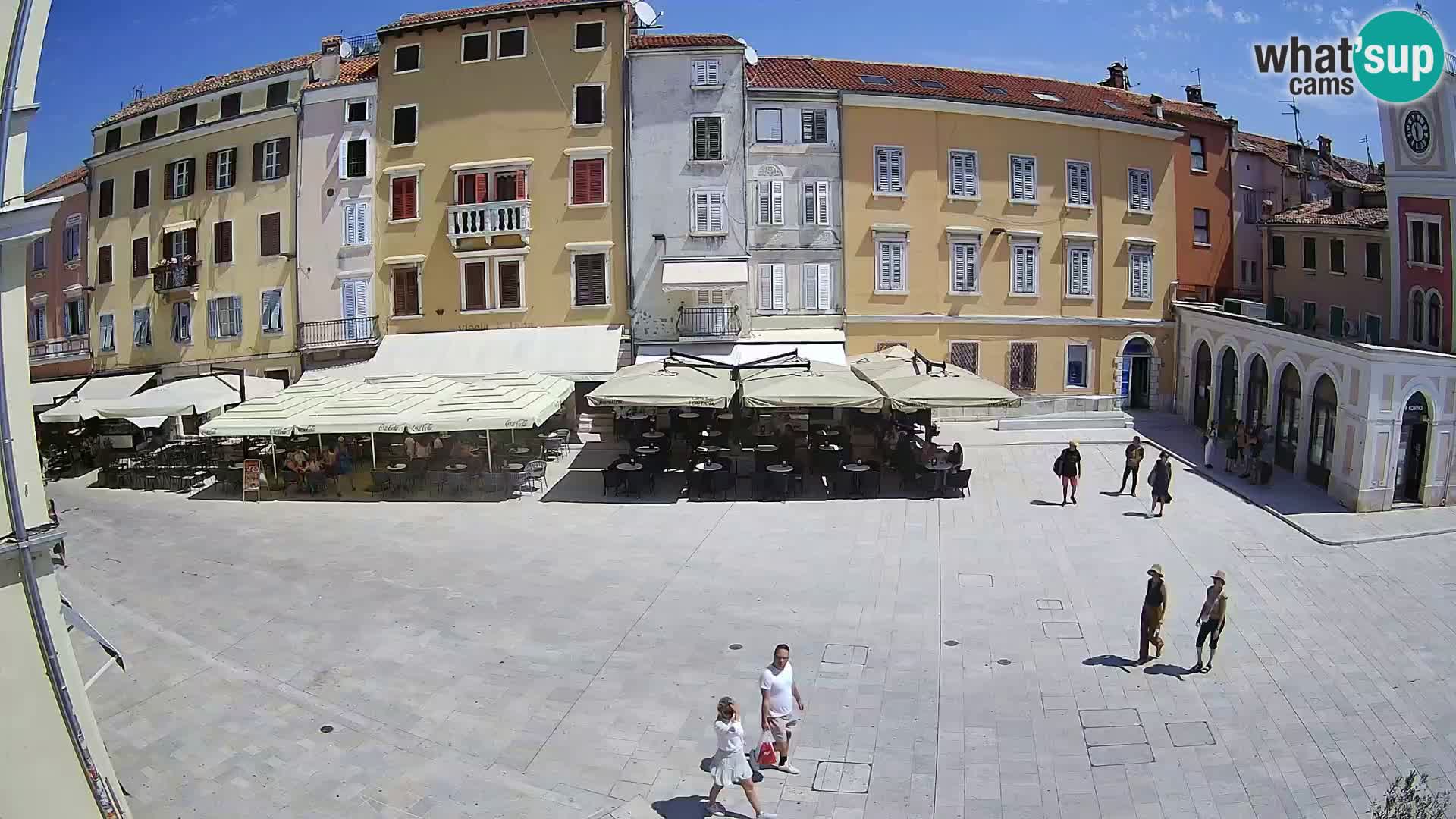 Webcam Rovinj Centre – Place Principale