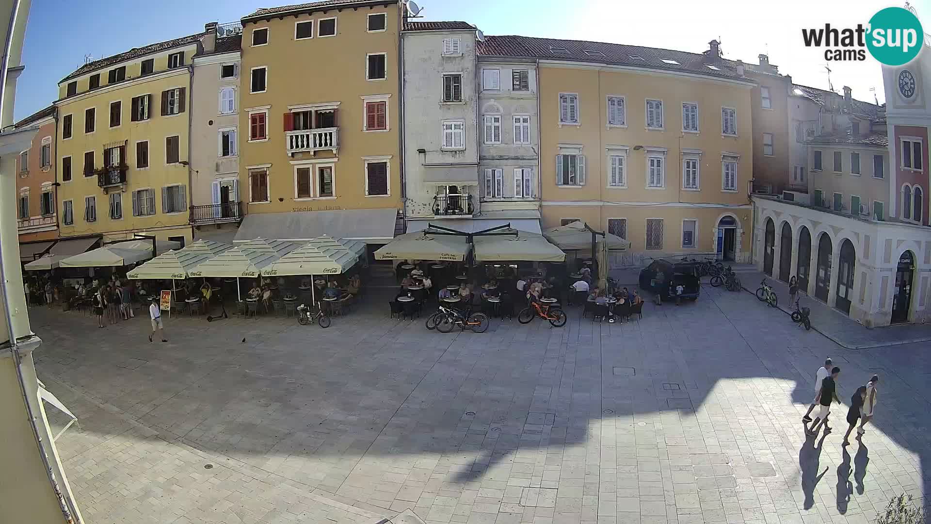 Webcam Rovinj Zentrum – Hauptplatz in Echtzeit