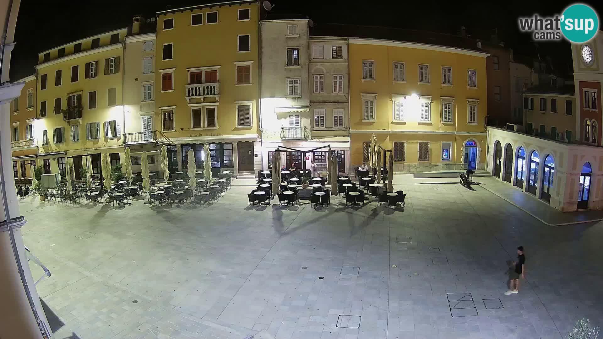Webcam Rovinj Zentrum – Hauptplatz in Echtzeit