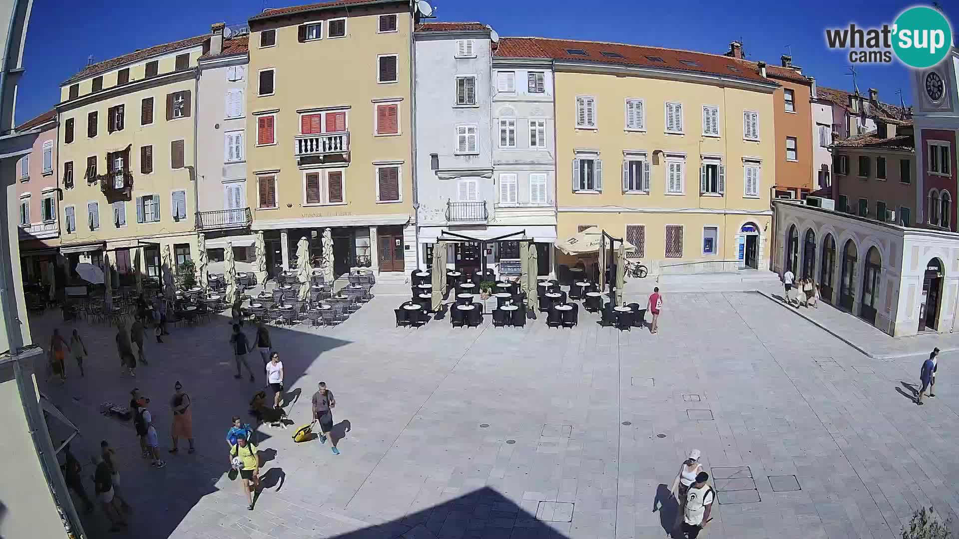 Webcam Rovigno Centro – Piazza Centrale