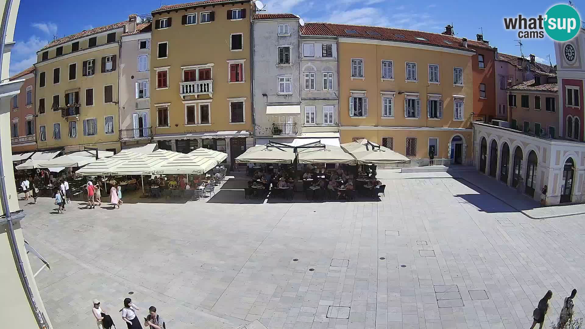 Webcam Rovigno Centro – Piazza Centrale