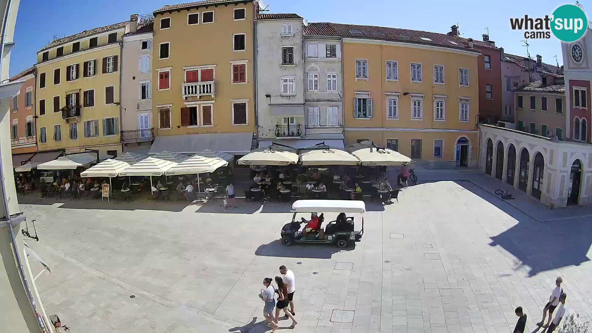 Rovinj Center Webcam – Main Square