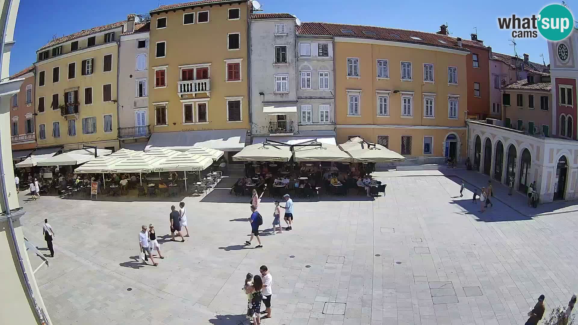 Webcam Rovinj Centre – Place Principale