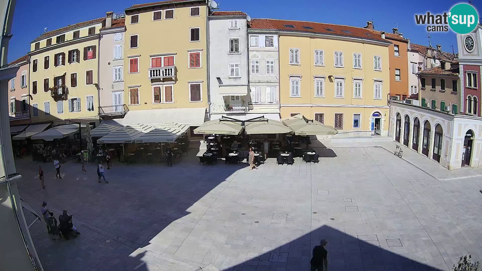 Webcam Rovinj Centre – Place Principale