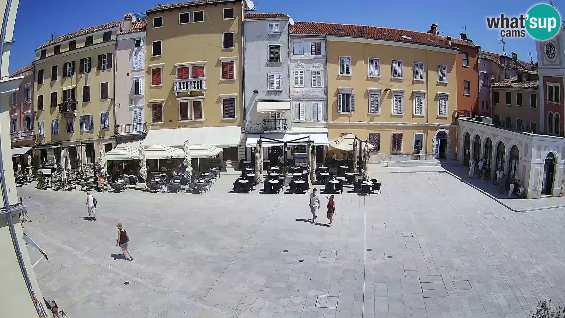 Webcam Rovinj Centre – Place Principale