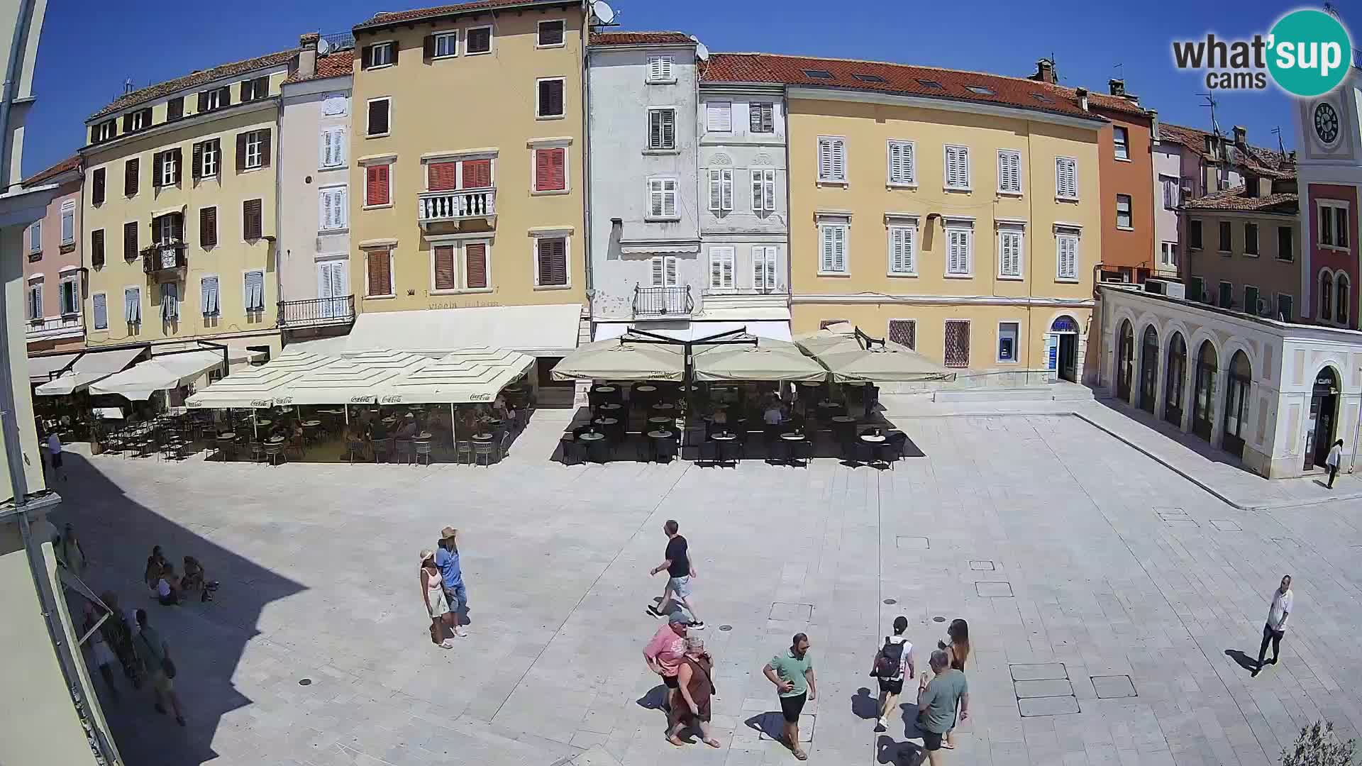 Webcam Rovinj Centre – Place Principale