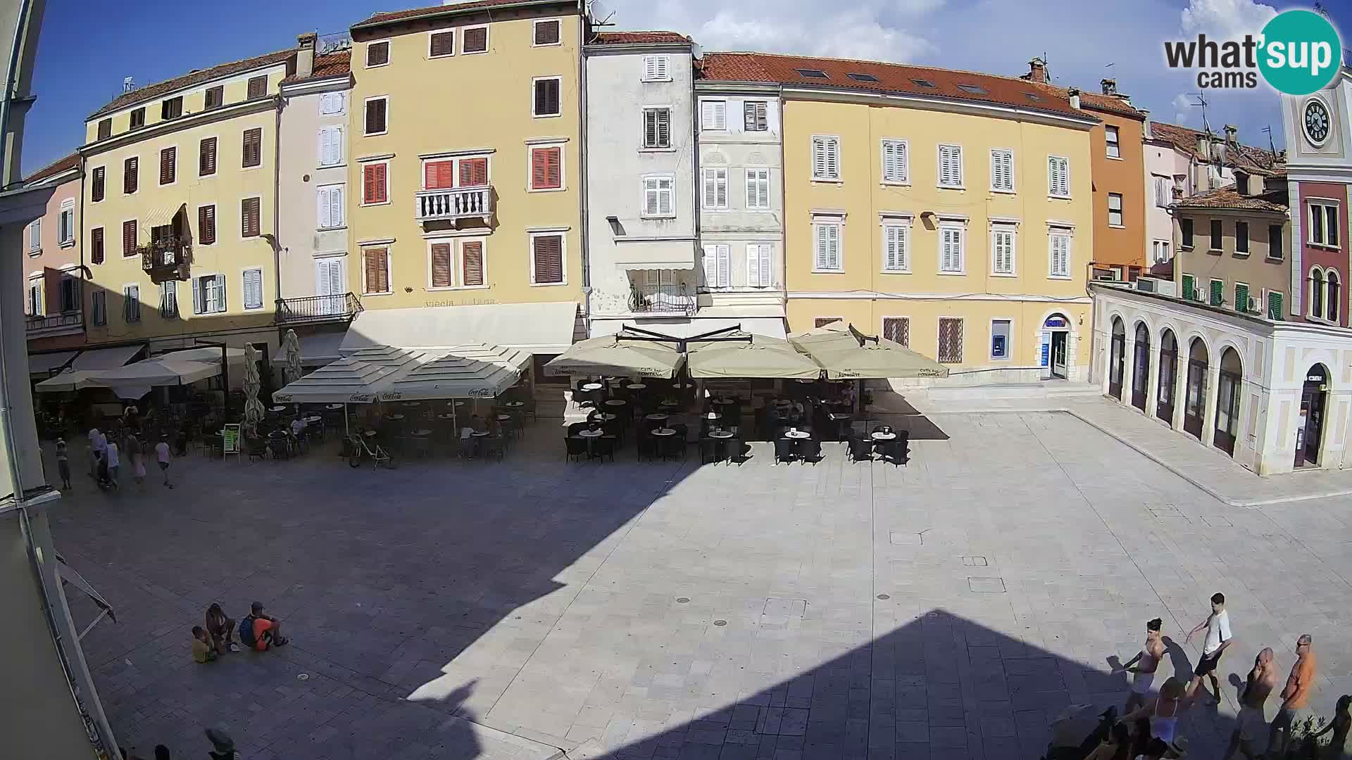 Webcam Rovinj Centar – glavni trg
