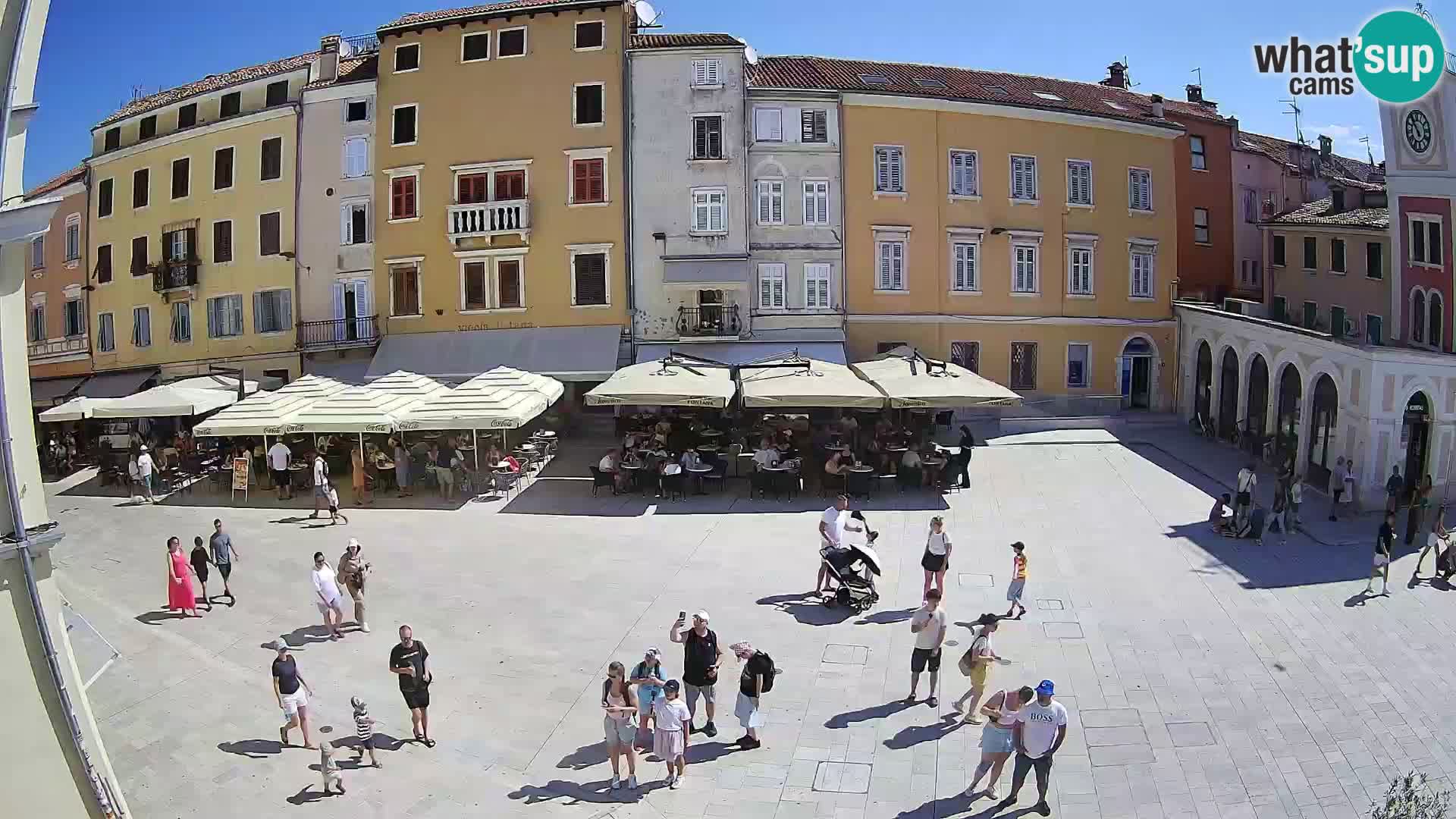 Rovinj Center Webcam – Main Square