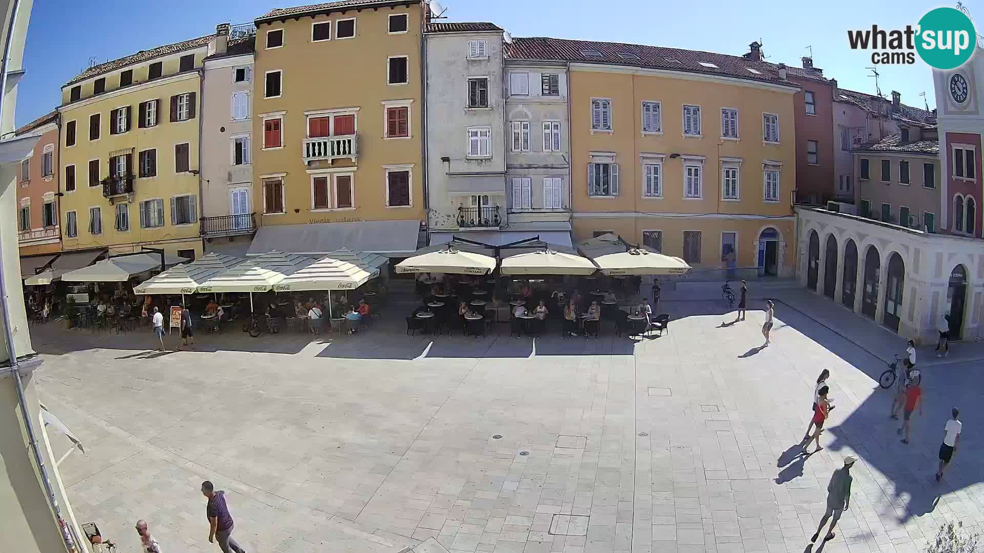 Spletna kamera Rovinj Center – Glavni trg