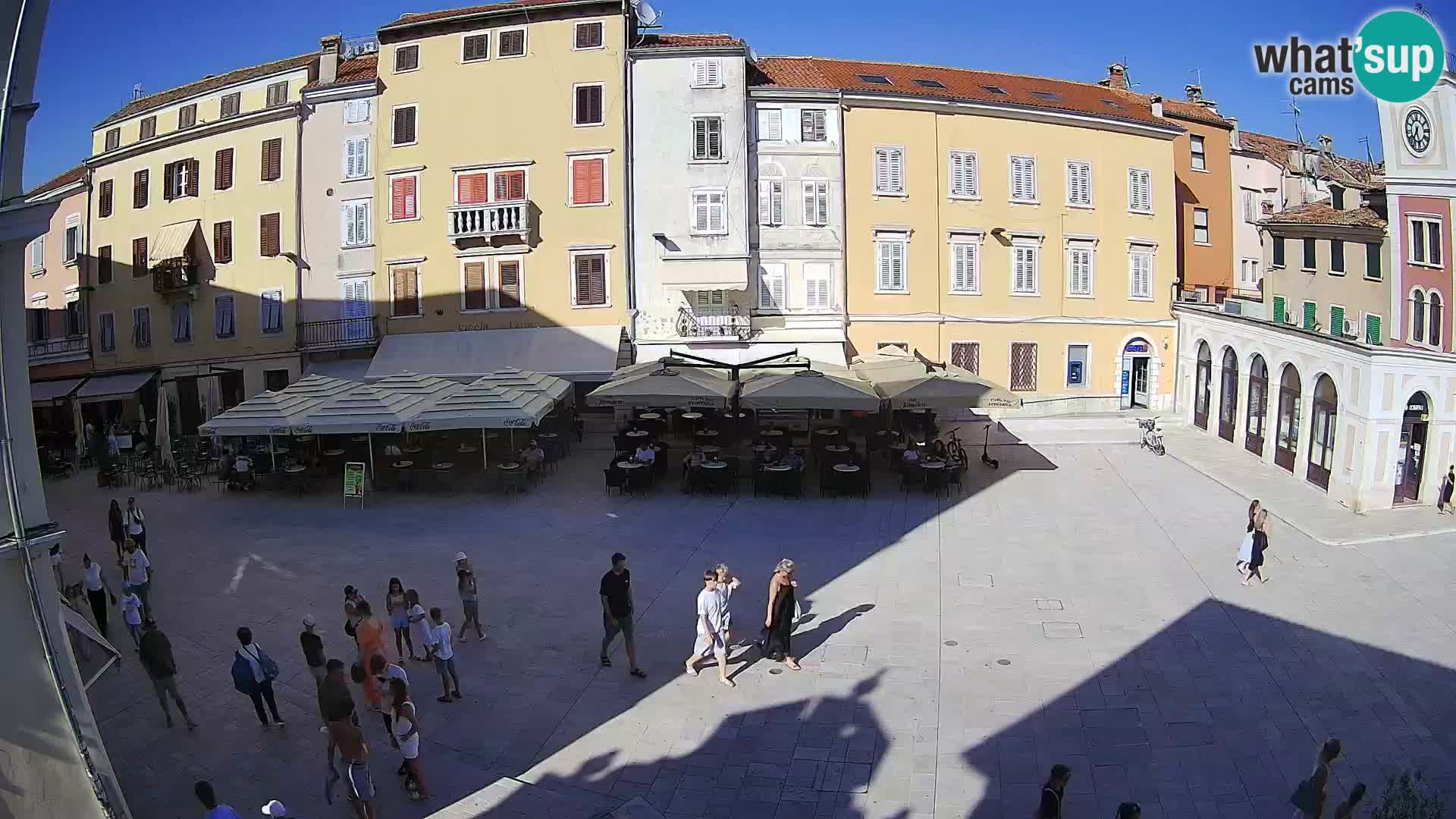 Webcam Rovinj Centre – Place Principale