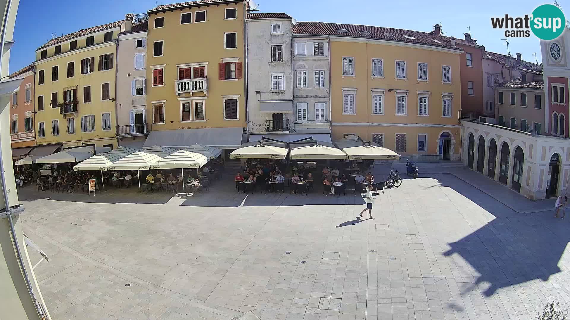 Webcam Rovigno Centro – Piazza Centrale