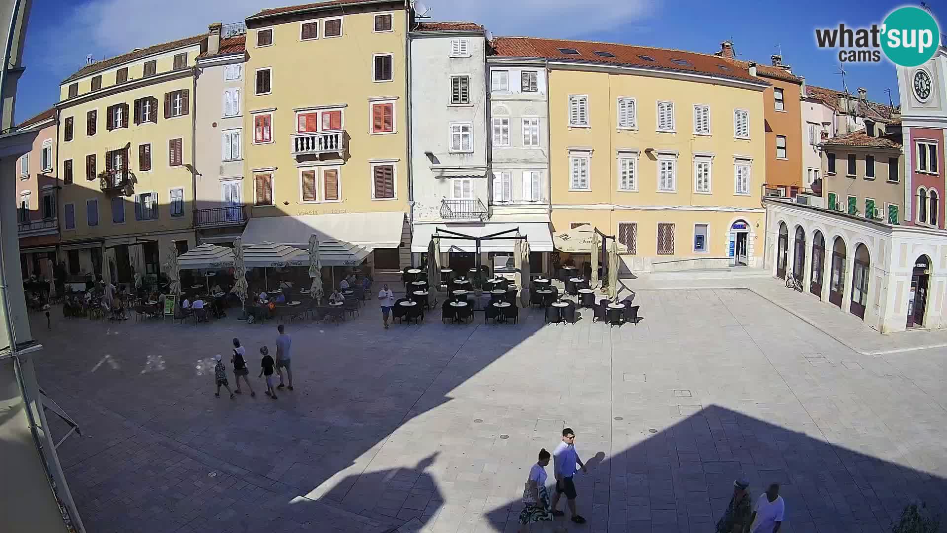 Rovinj Center Webcam – Main Square