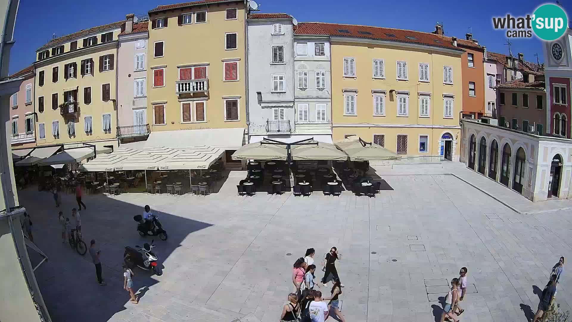 Rovinj Center Webcam – Main Square