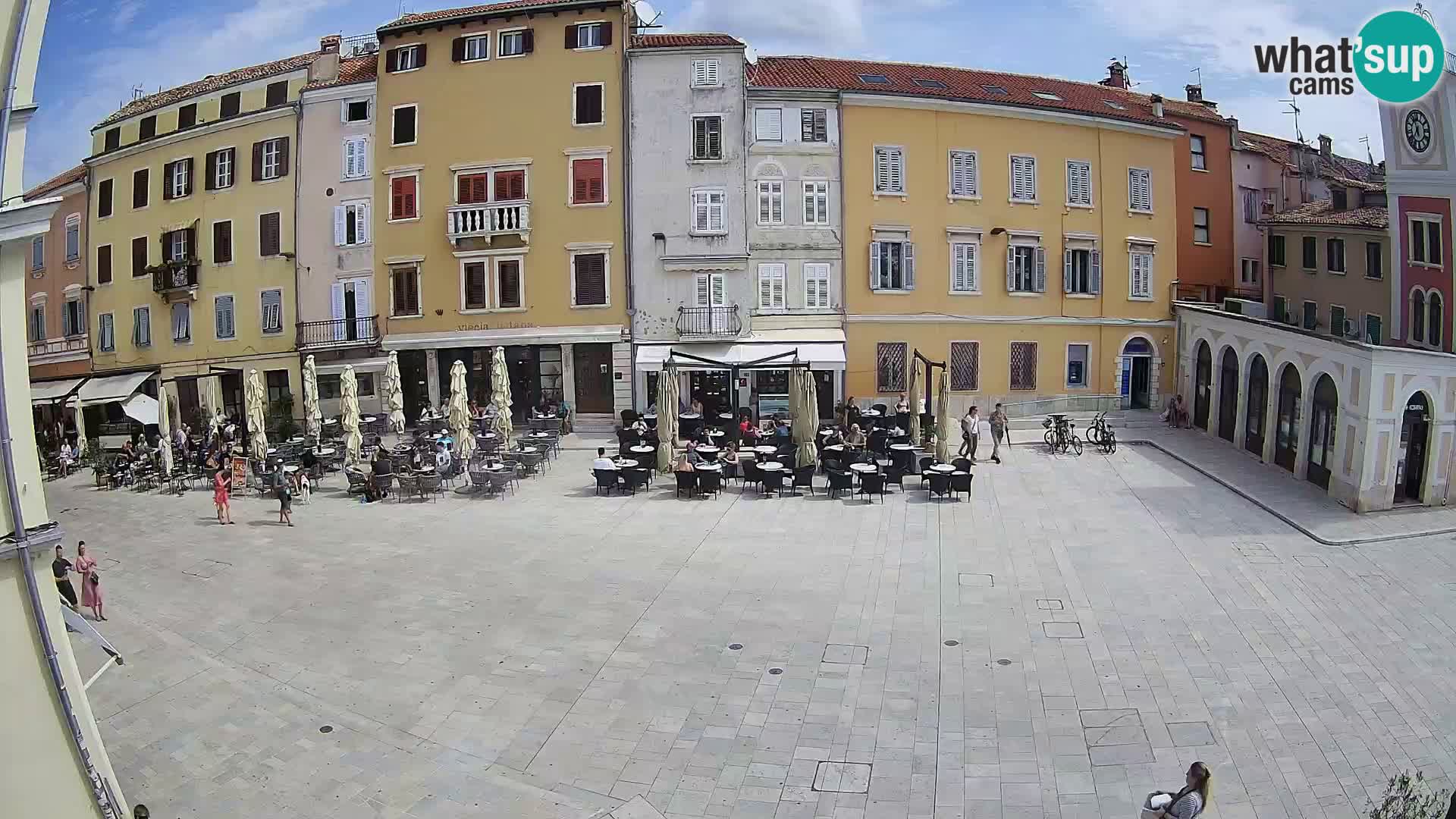 Webcam Rovinj Centar – glavni trg