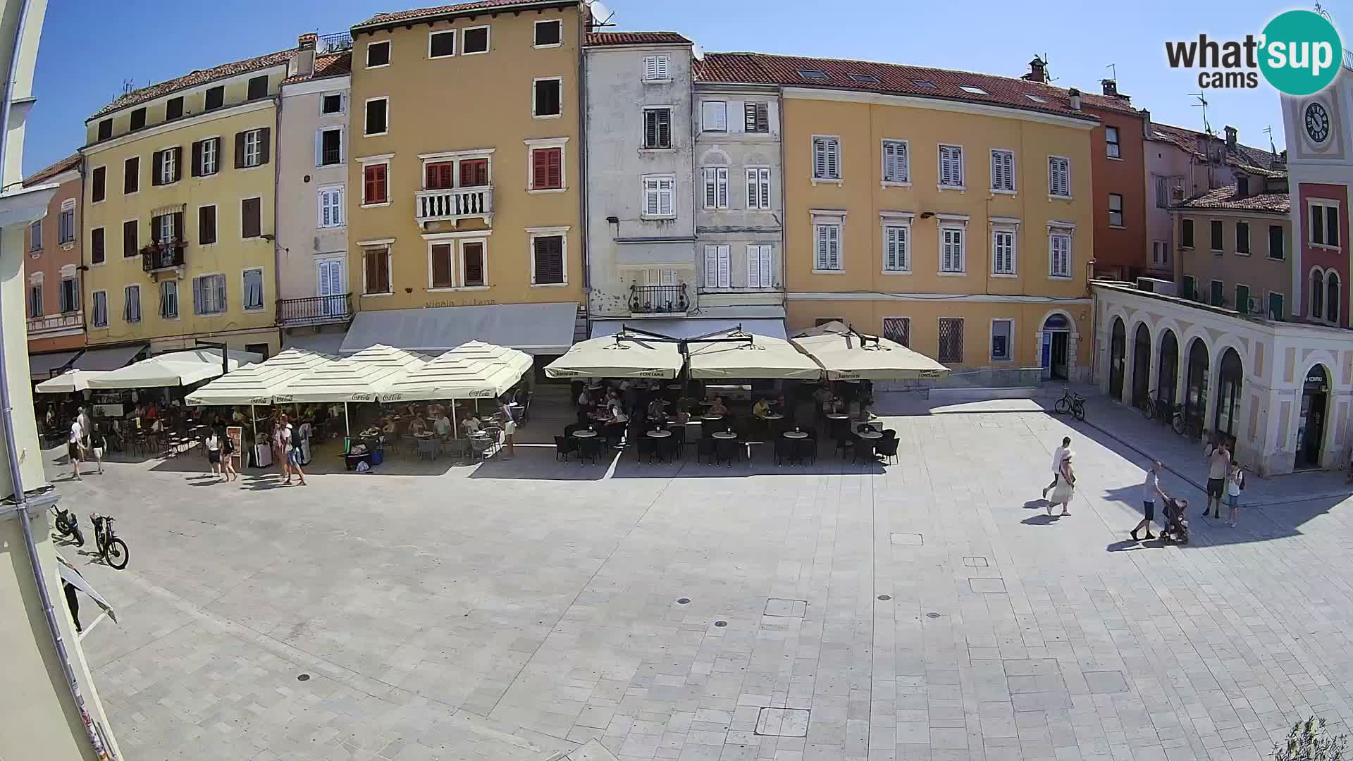 Webcam Rovinj Centar – glavni trg