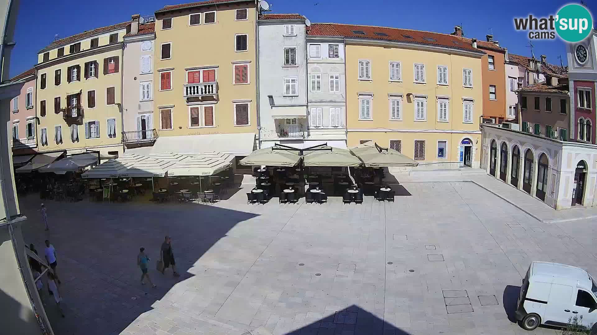 Spletna kamera Rovinj Center – Glavni trg