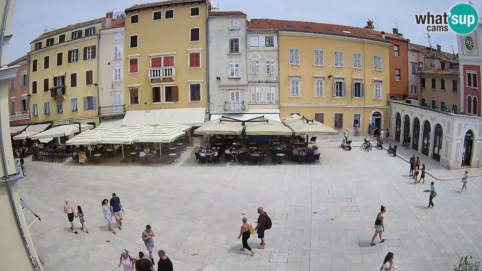 Webcam Rovinj Centar – glavni trg