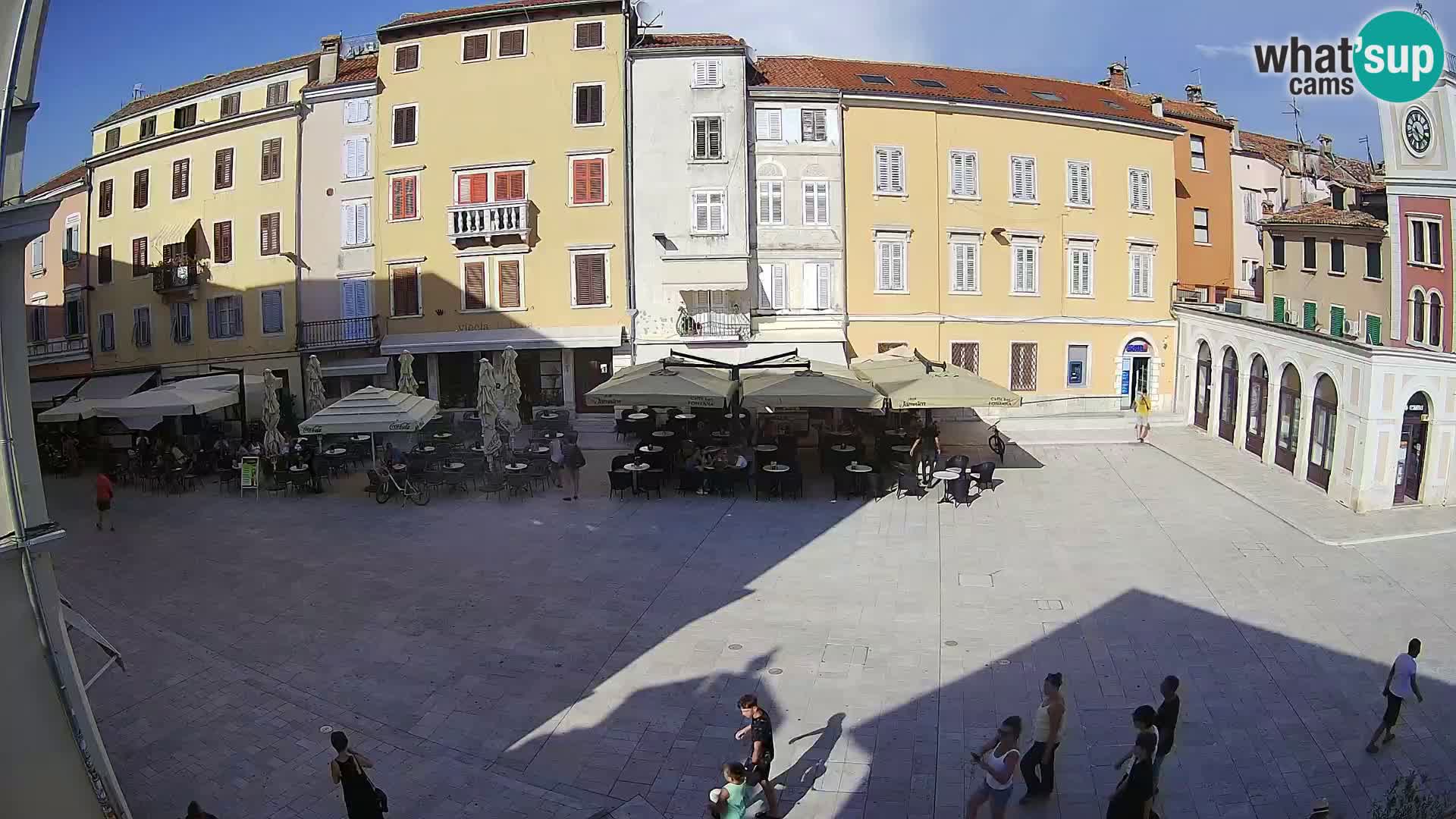 Webcam Rovinj Centre – Place Principale