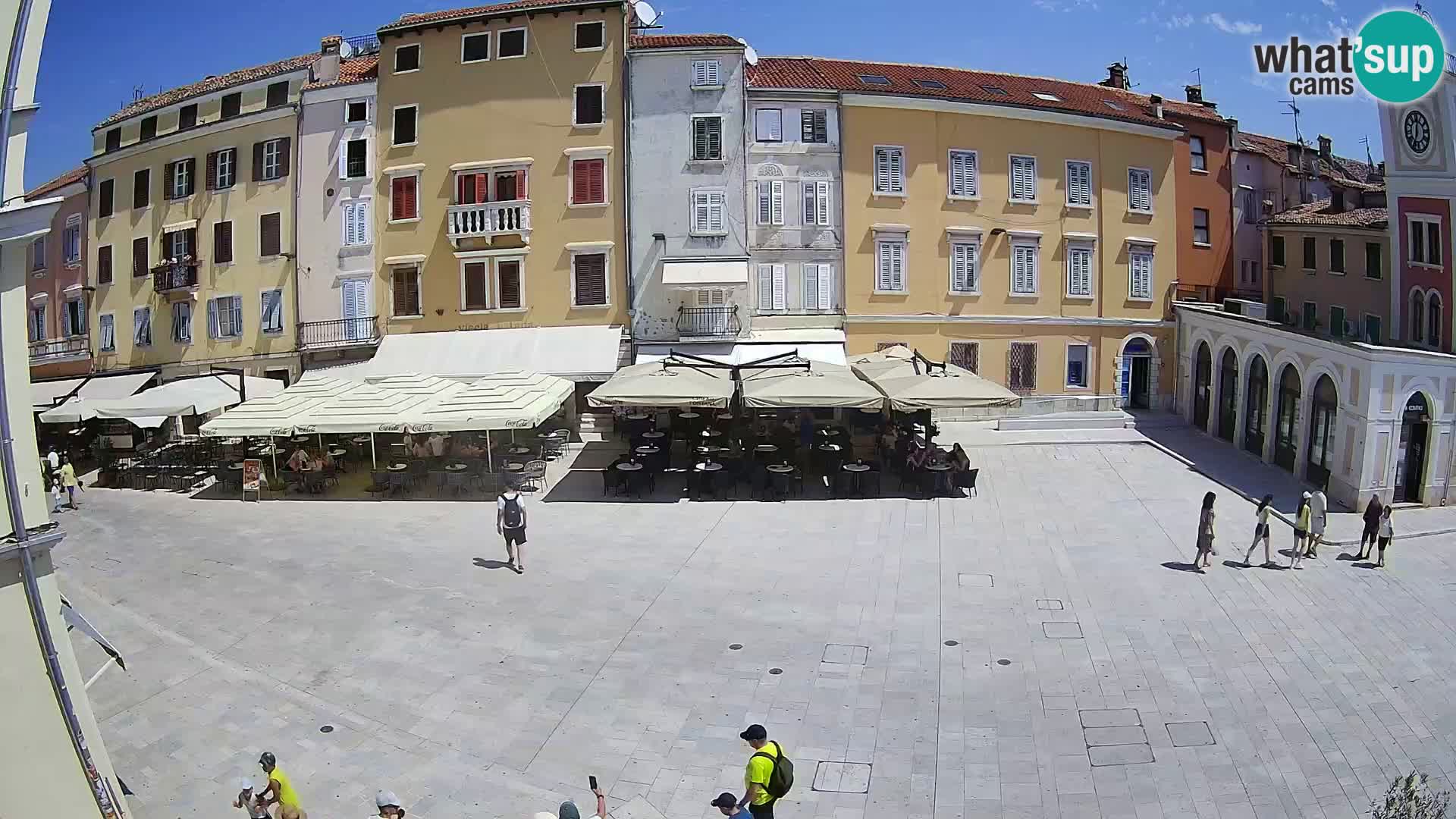 Webcam Rovinj Center – Plaza Principal