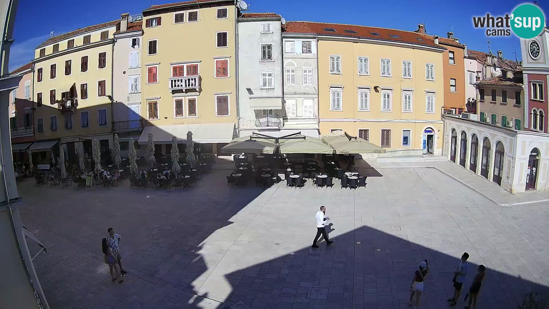 Spletna kamera Rovinj Center – Glavni trg