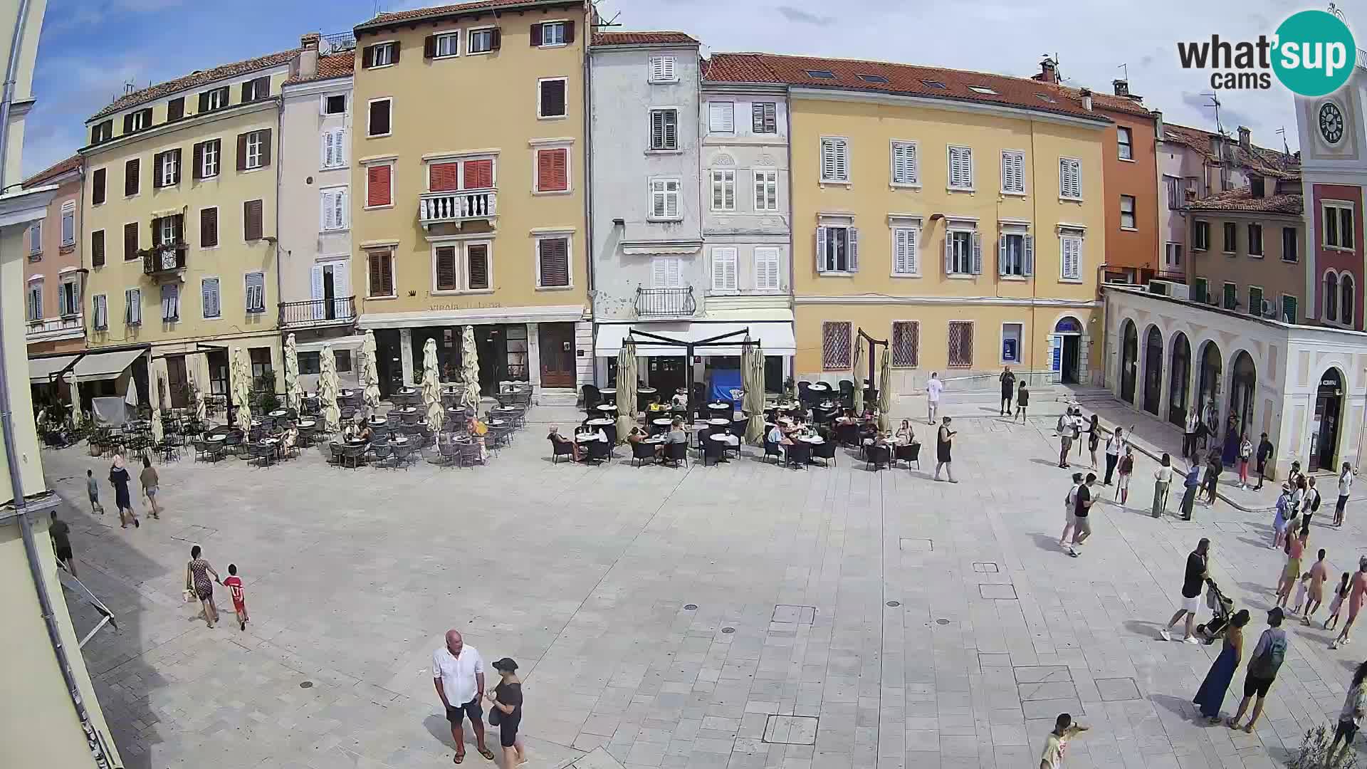 Webcam Rovinj Centre – Place Principale