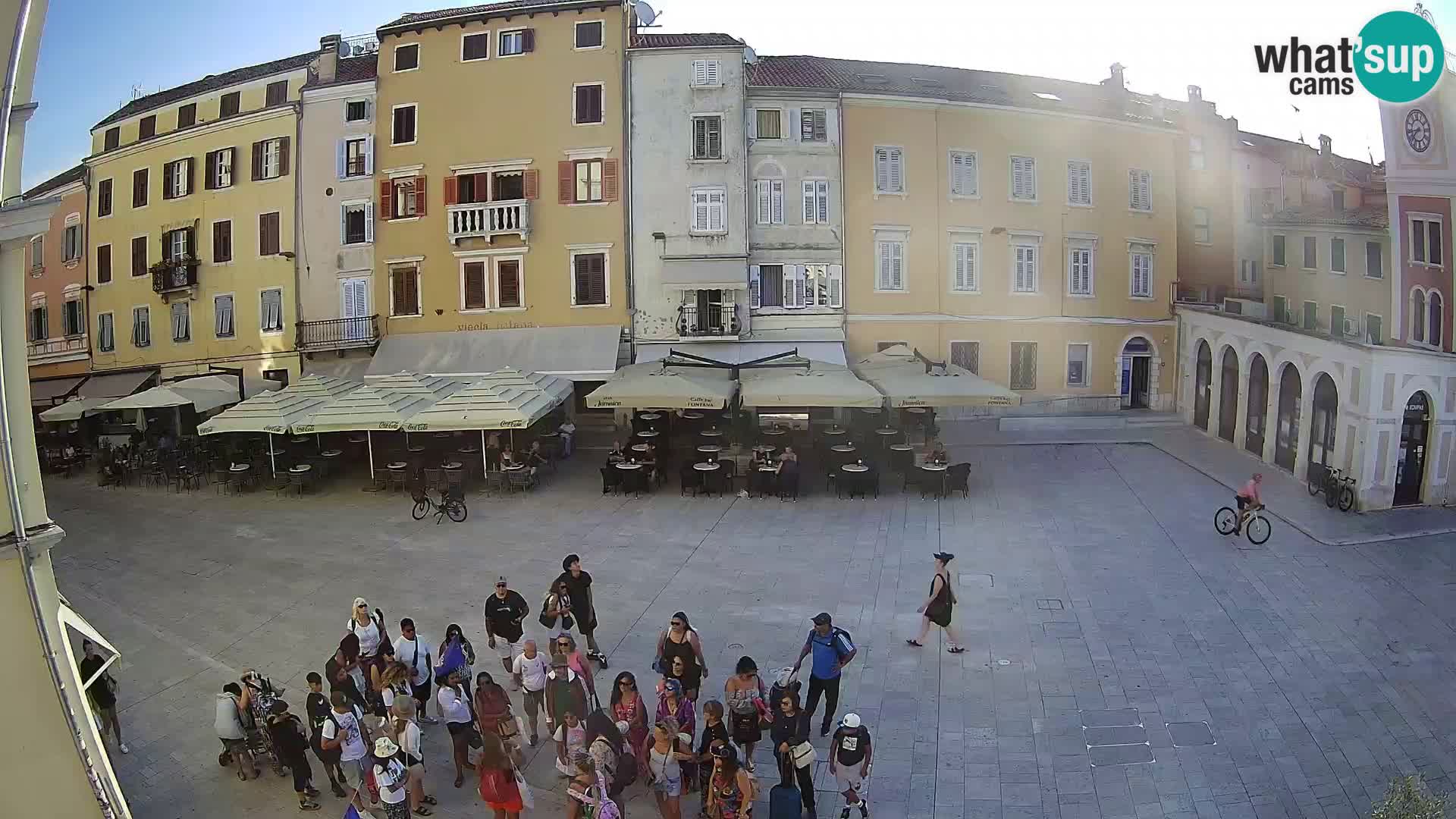 Webcam Rovinj Center – Plaza Principal
