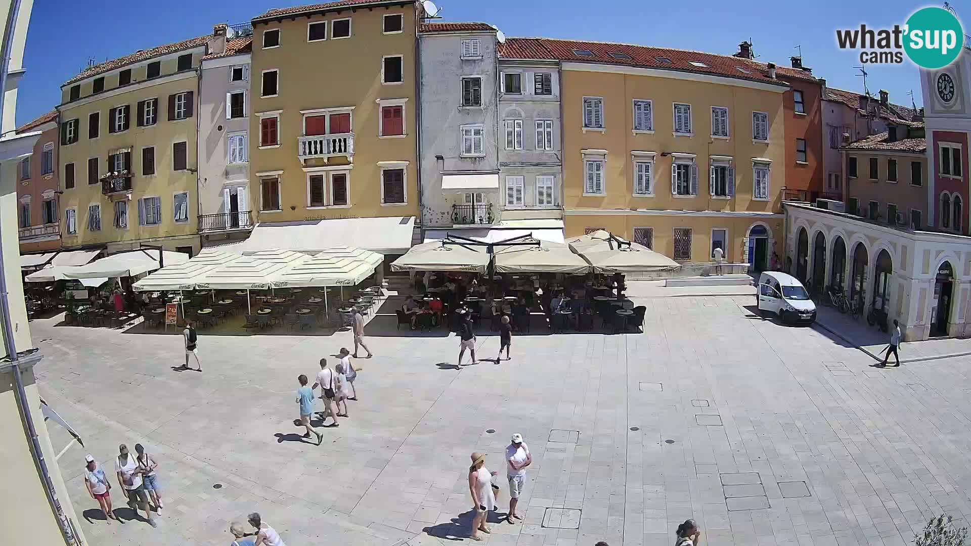 Spletna kamera Rovinj Center – Glavni trg