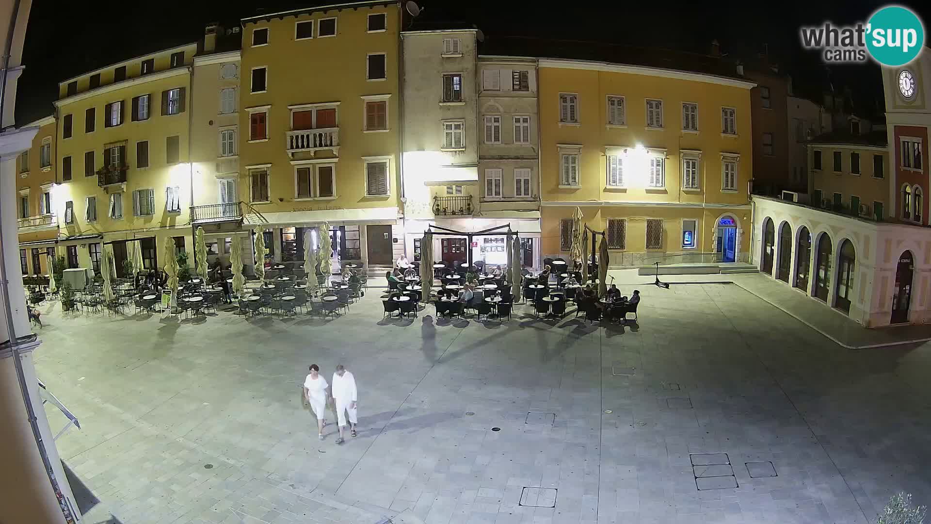 Webcam Rovinj Zentrum – Hauptplatz in Echtzeit