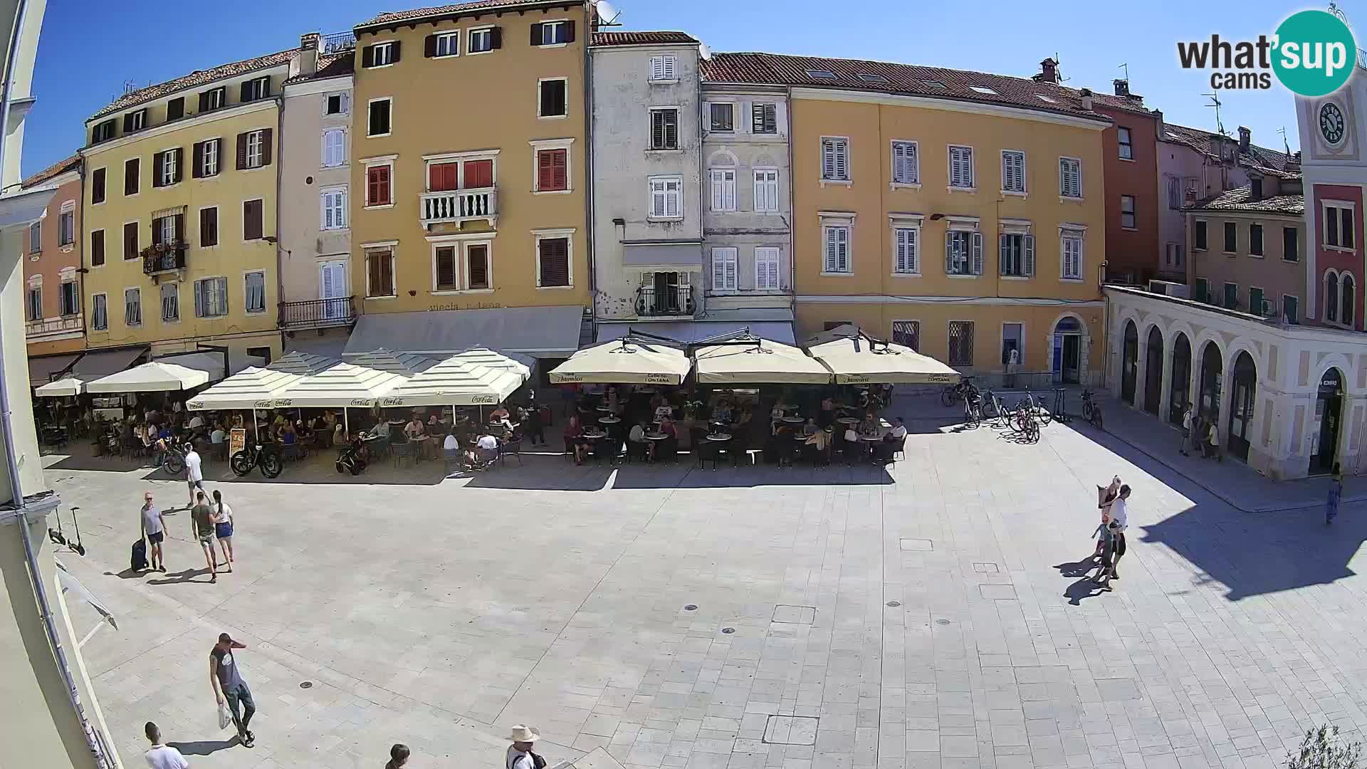 Webcam Rovigno Centro – Piazza Centrale