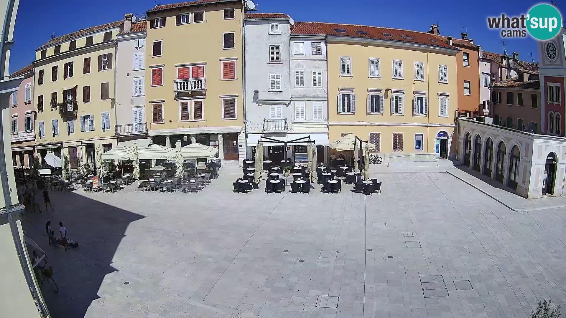 Webcam Rovinj Centre – Place Principale
