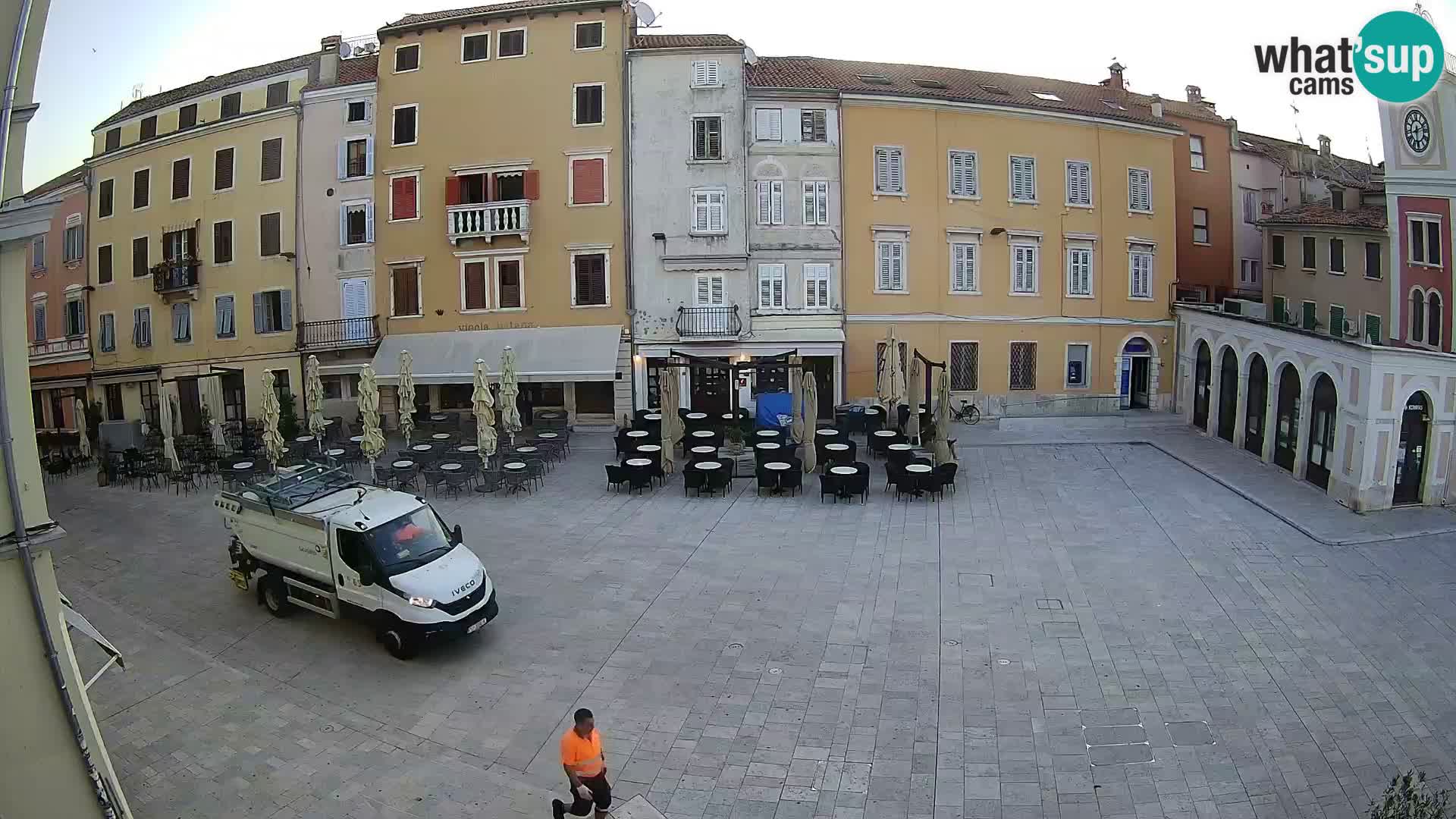 Webcam Rovinj Zentrum – Hauptplatz in Echtzeit